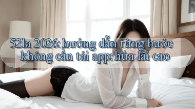 52la 2026 hướng dẫn từng bước không cần tải app hứa lãi cao