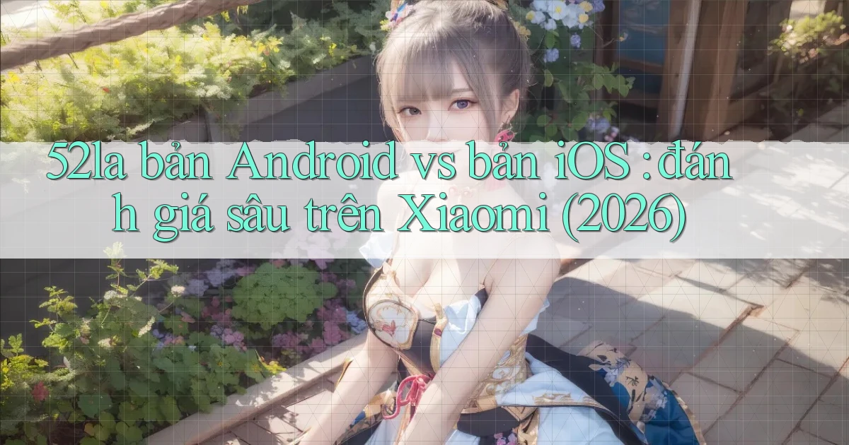 52la bản Android vs bản iOS đánh giá sâu trên Xiaomi (2026)