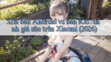 52la bản Android vs bản iOS đánh giá sâu trên Xiaomi (2026)