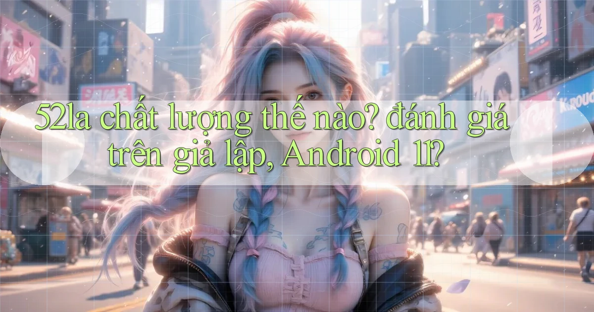 52la chất lượng thế nào đánh giá trên giả lập, Android 11