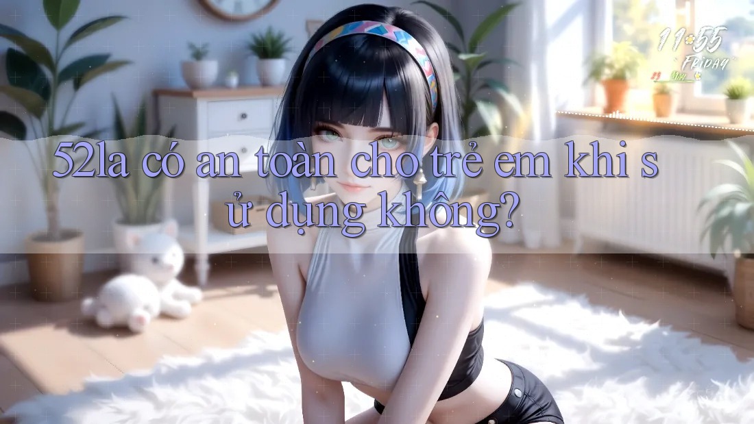 52la có an toàn cho trẻ em khi sử dụng không? 52la có an toàn cho trẻ em khi sử dụng không?