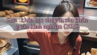 52la khóa học chuyên sâu không cần kinh nghiệm (2025)