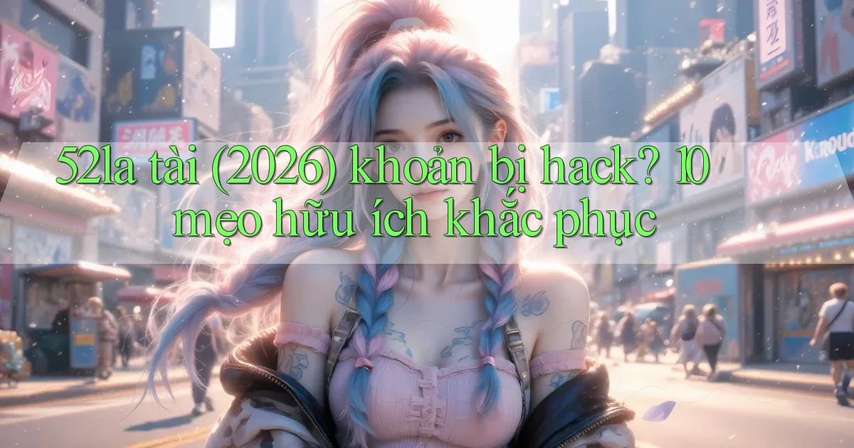 52la tài (2026) khoản bị hack 10 mẹo hữu ích khắc phục