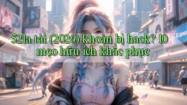 52la tài (2026) khoản bị hack 10 mẹo hữu ích khắc phục