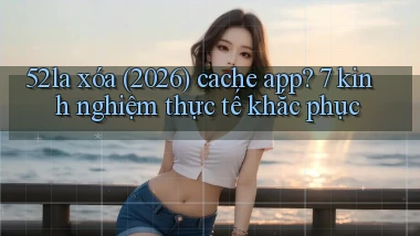 52la xóa (2026) cache app 7 kinh nghiệm thực tế khắc phục