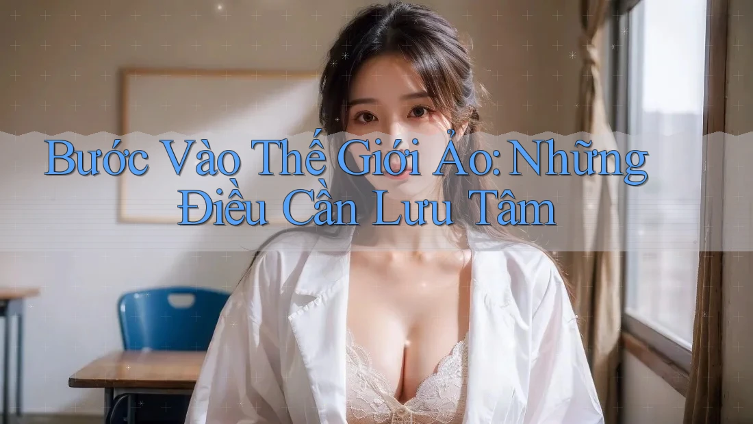 Bước Vào Thế Giới Ảo: Những Điều Cần Lưu Tâm Bước Vào Thế Giới Ảo: Những Điều Cần Lưu Tâm