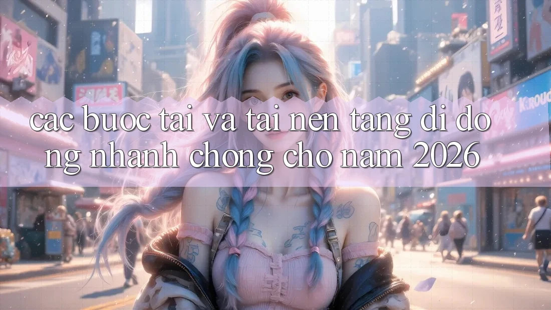 Các bước Tải Và Tải Nền tảng di động Nhanh Chóng Cho Năm 2026 Các bước Tải Và Tải Nền tảng di động Nhanh Chóng Cho Năm 2026