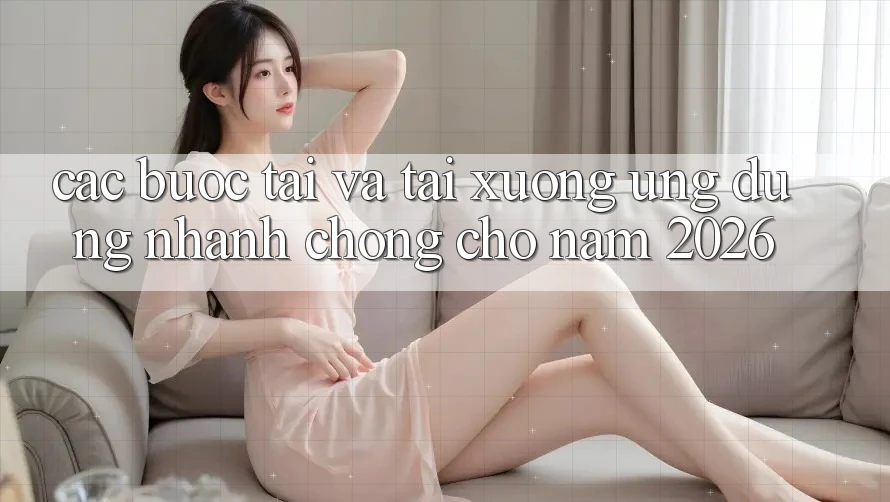 Các bước Tải Và Tải xuống Ứng Dụng Nhanh chóng Cho Năm 2026 Các bước Tải Và Tải xuống Ứng Dụng Nhanh chóng Cho Năm 2026
