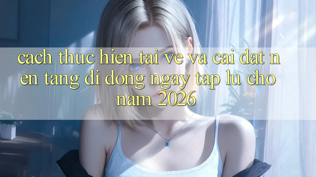Cách thực hiện Tải về Và Cài Đặt Nền tảng di động Ngay tắp lự Cho Năm 2026 Cách thực hiện Tải về Và Cài Đặt Nền tảng di động Ngay tắp lự Cho Năm 2026