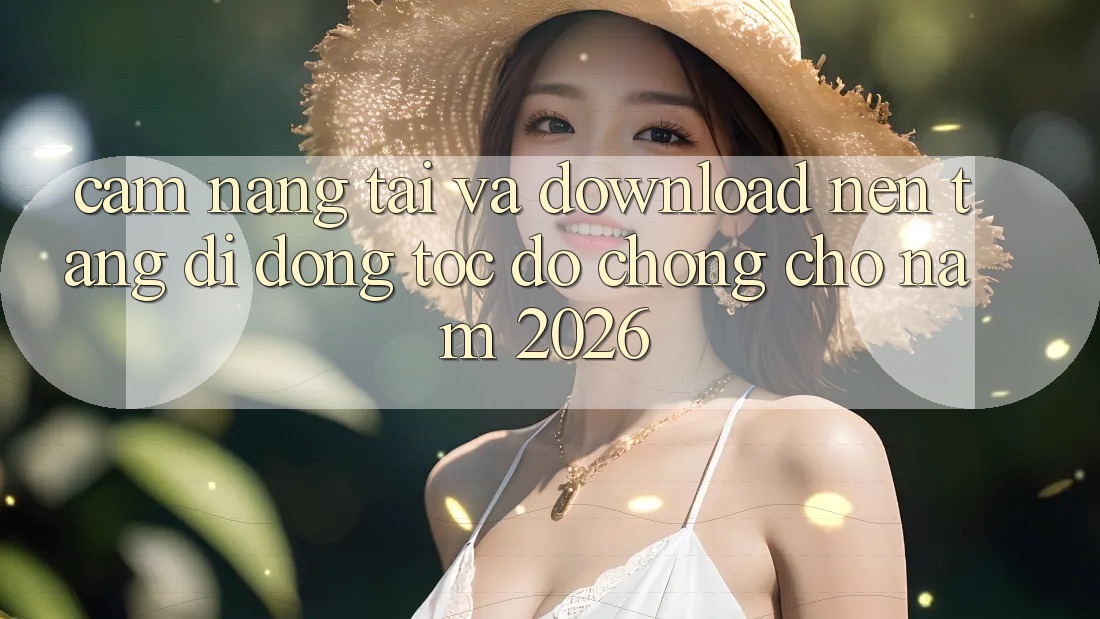 Cẩm nang Tải Và Download Nền tảng di động Tốc độ Chóng Cho Năm 2026
