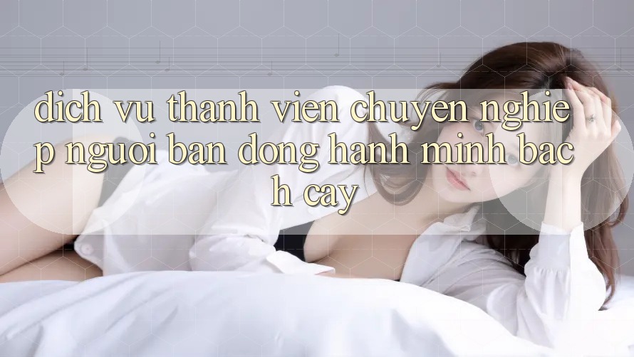 Dịch Vụ Thành viên Chuyên nghiệp - Người Bạn Đồng Hành Minh bạch Cậy