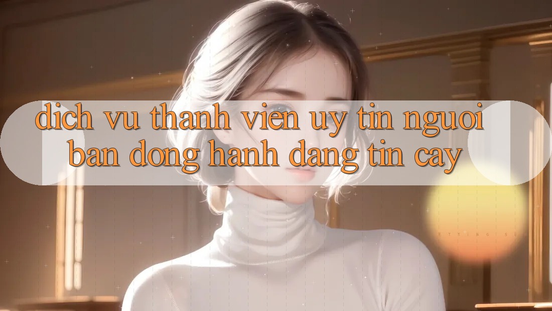 Dịch Vụ Thành viên Uy tín - Người Bạn Đồng Hành Đáng Tin Cậy