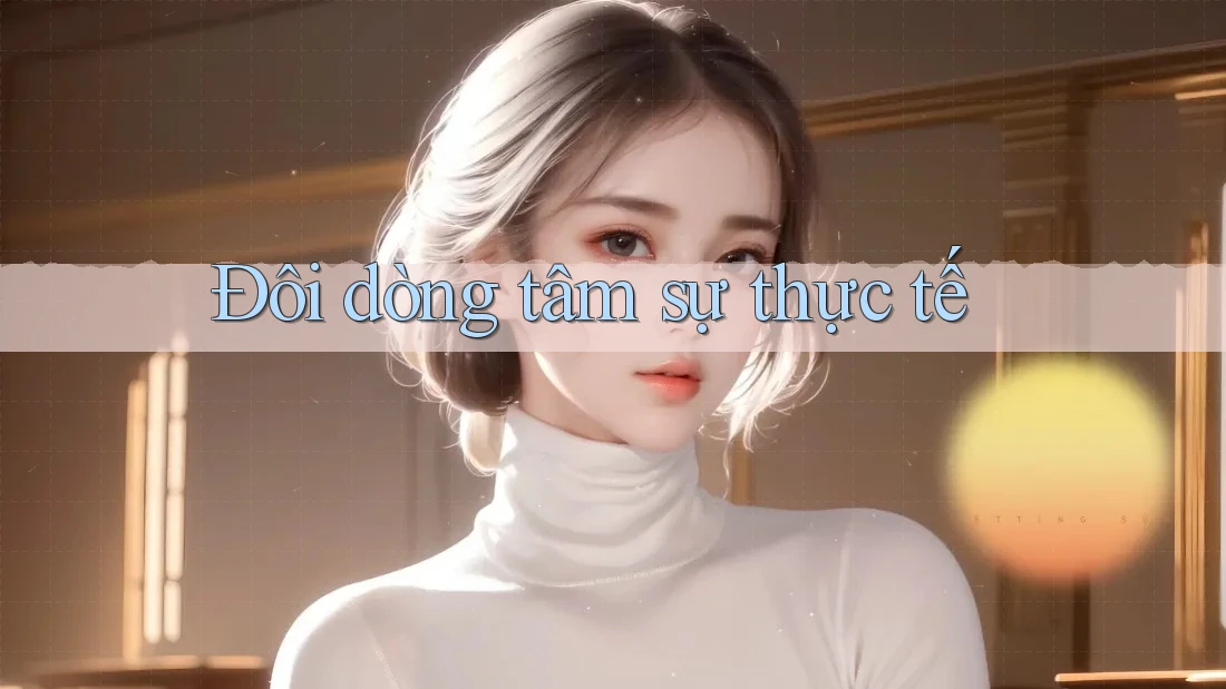 Đôi dòng tâm sự thực tế Đôi dòng tâm sự thực tế