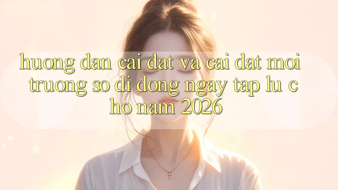 Hướng Dẫn Cài đặt Và Cài Đặt Môi trường số di động Ngay tắp lự Cho Năm 2026 Hướng Dẫn Cài đặt Và Cài Đặt Môi trường số di động Ngay tắp lự Cho Năm 2026