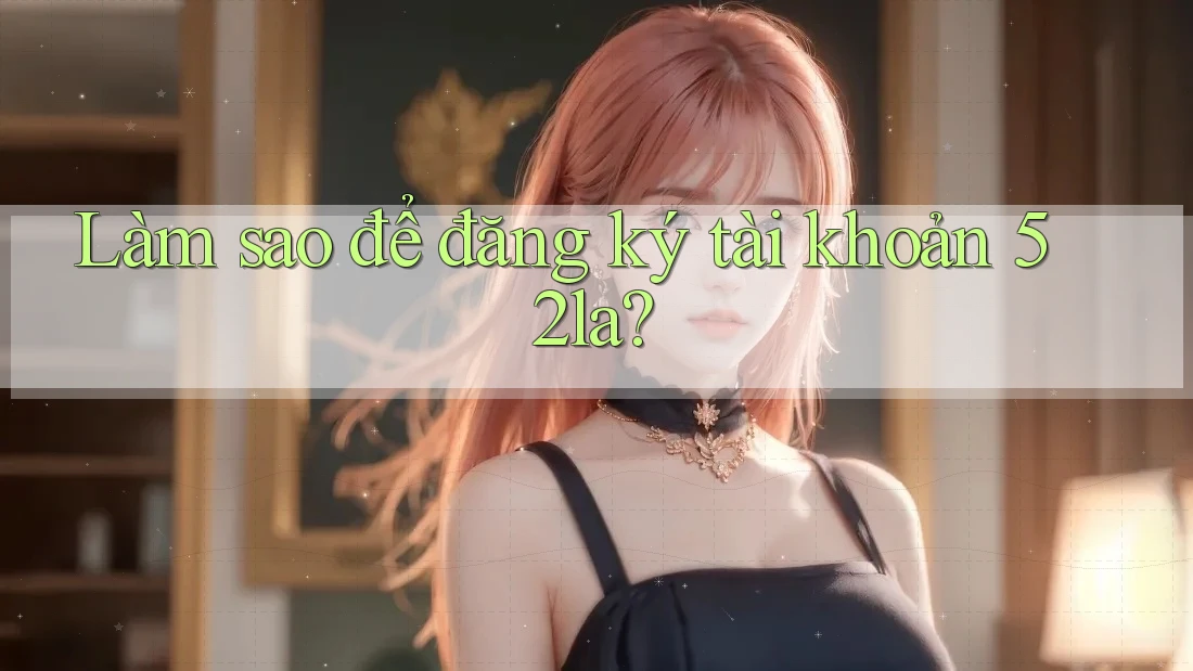 Làm sao để đăng ký tài khoản 52la?