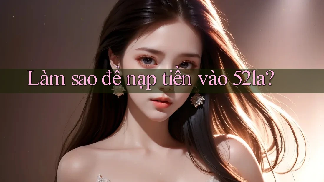 Làm sao để nạp tiền vào 52la?