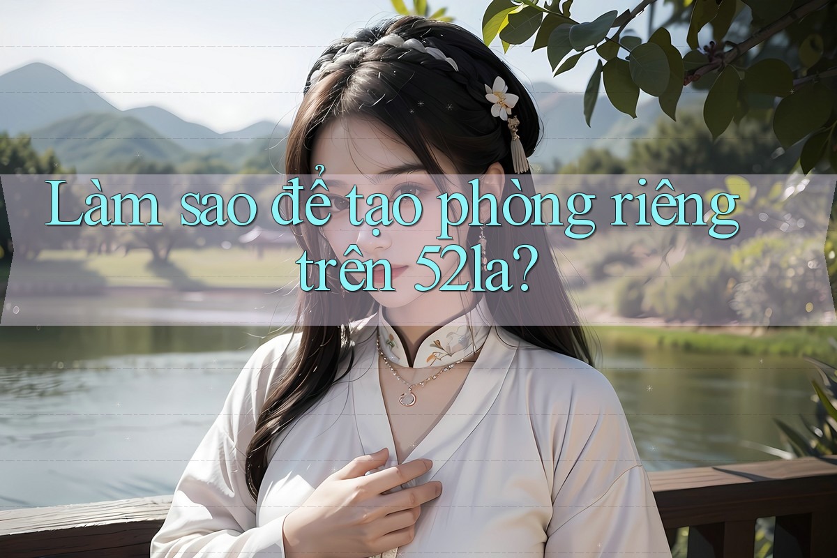 Làm sao để tạo phòng riêng trên 52la?