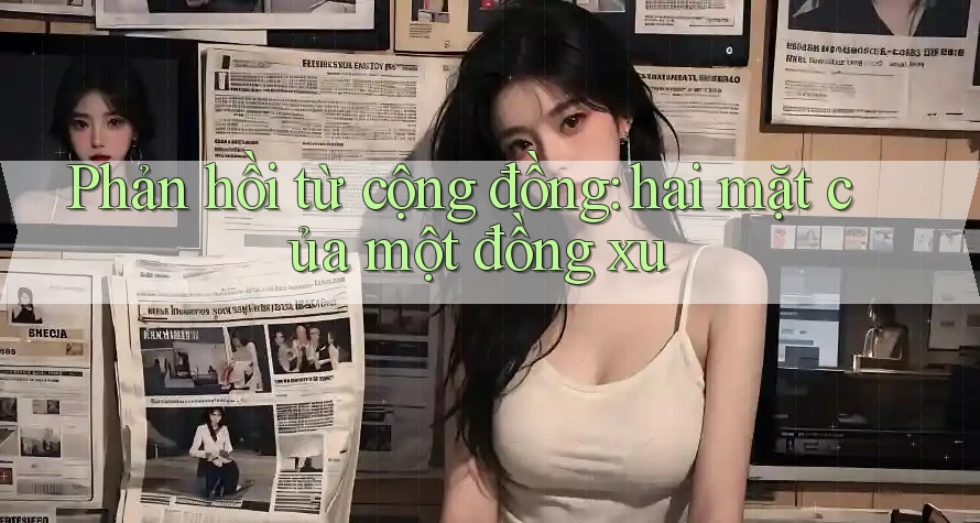 Phản hồi từ cộng đồng: Hai mặt của một đồng xu