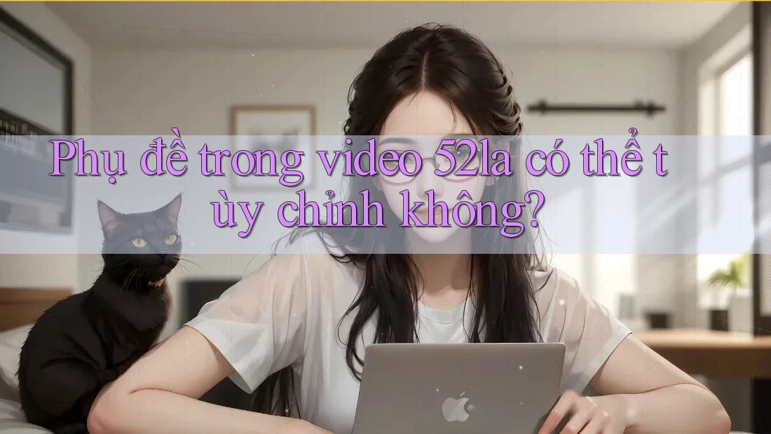 Phụ đề trong video 52la có thể tùy chỉnh không?