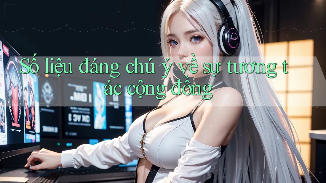 Số liệu đáng chú ý về sự tương tác cộng đồng Số liệu đáng chú ý về sự tương tác cộng đồng