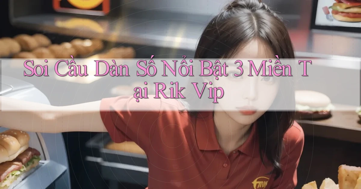 soi cầu dàn số nổi bật 3 miền tại rik vip