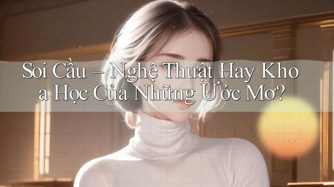 Soi Cầu – Nghệ Thuật Hay Khoa Học Của Những Ước Mơ? Soi Cầu – Nghệ Thuật Hay Khoa Học Của Những Ước Mơ?