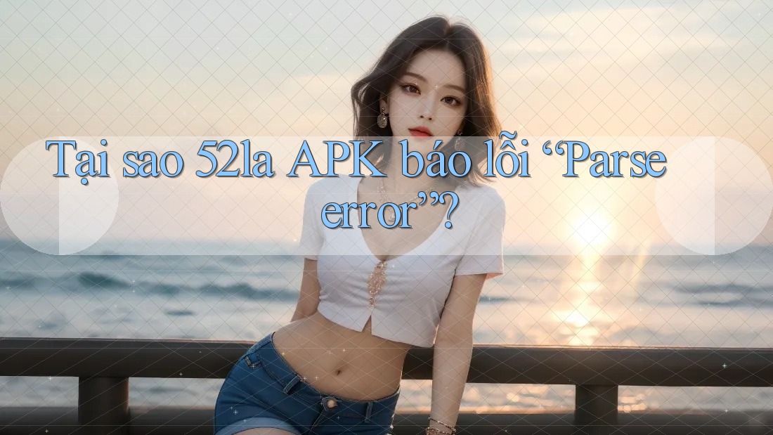 Tại sao 52la APK báo lỗi “Parse error”? Tại sao 52la APK báo lỗi “Parse error”?