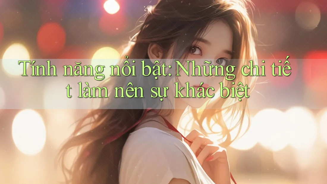 Tính năng nổi bật: Những chi tiết làm nên sự khác biệt Tính năng nổi bật: Những chi tiết làm nên sự khác biệt