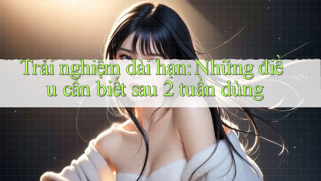 Trải nghiệm dài hạn: Những điều cần biết sau 2 tuần dùng
