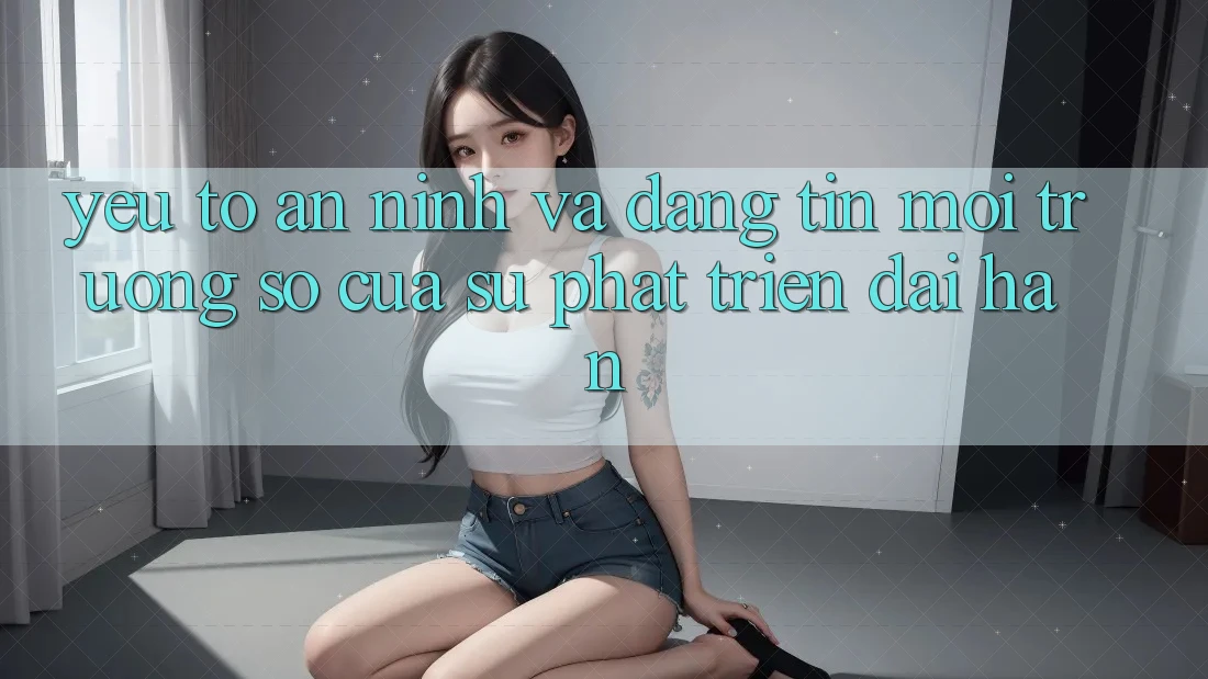 Yếu Tố An ninh Và Đáng tin: Môi trường số Của Sự Phát Triển Dài hạn