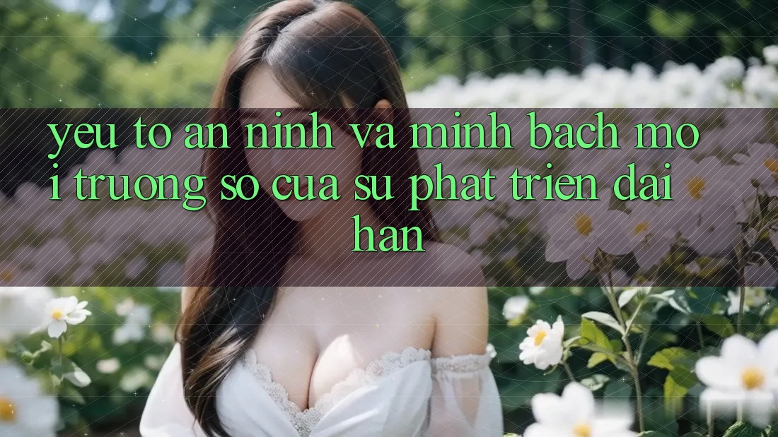 Yếu Tố An ninh Và Minh bạch: Môi trường số Của Sự Phát Triển Dài hạn Yếu Tố An ninh Và Minh bạch: Môi trường số Của Sự Phát Triển Dài hạn