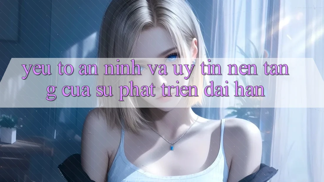 Yếu Tố An ninh Và Uy Tín: Nền Tảng Của Sự Phát Triển Dài hạn Yếu Tố An ninh Và Uy Tín: Nền Tảng Của Sự Phát Triển Dài hạn