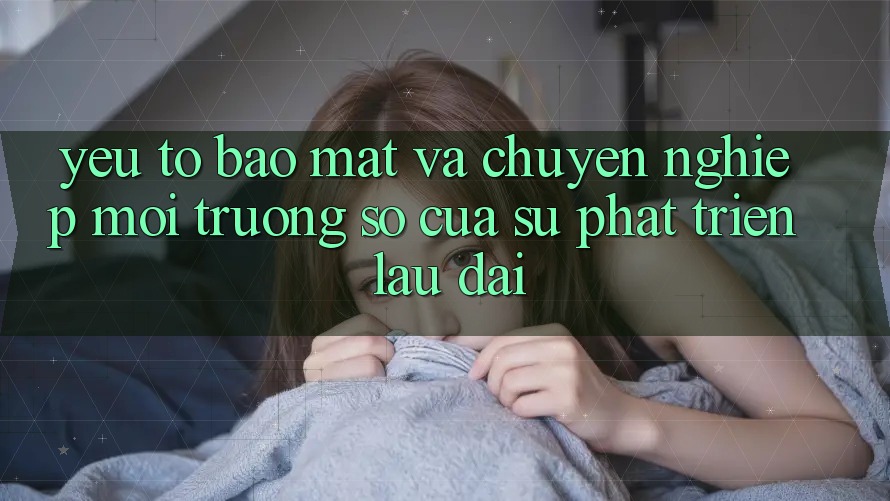 Yếu Tố Bảo Mật Và Chuyên nghiệp: Môi trường số Của Sự Phát Triển Lâu dài