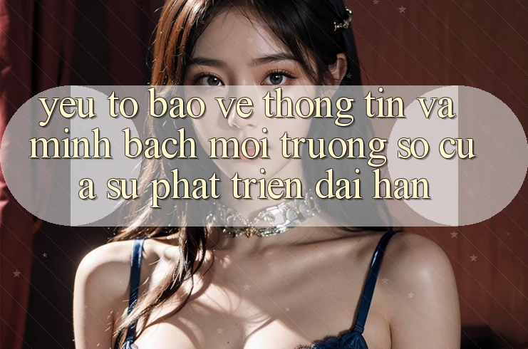 Yếu Tố Bảo vệ thông tin Và Minh bạch: Môi trường số Của Sự Phát Triển Dài hạn