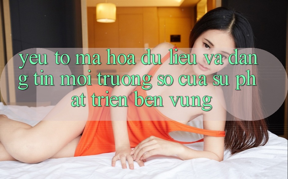 Yếu Tố Mã hóa dữ liệu Và Đáng tin: Môi trường số Của Sự Phát Triển Bền Vững