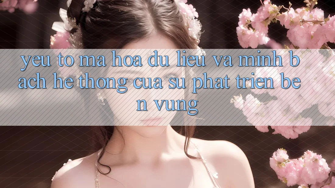 Yếu Tố Mã hóa dữ liệu Và Minh bạch: Hệ thống Của Sự Phát Triển Bền Vững Yếu Tố Mã hóa dữ liệu Và Minh bạch: Hệ thống Của Sự Phát Triển Bền Vững