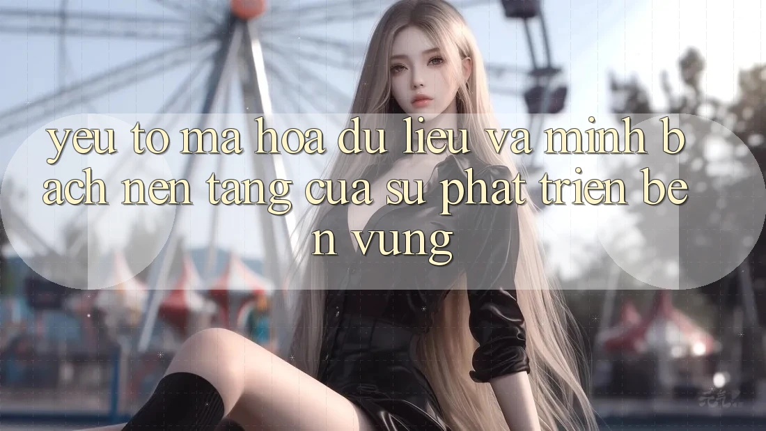 Yếu Tố Mã hóa dữ liệu Và Minh bạch: Nền Tảng Của Sự Phát Triển Bền Vững Yếu Tố Mã hóa dữ liệu Và Minh bạch: Nền Tảng Của Sự Phát Triển Bền Vững